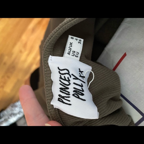 Princess Polly Khaki Stormi top - Picture 5 of 5